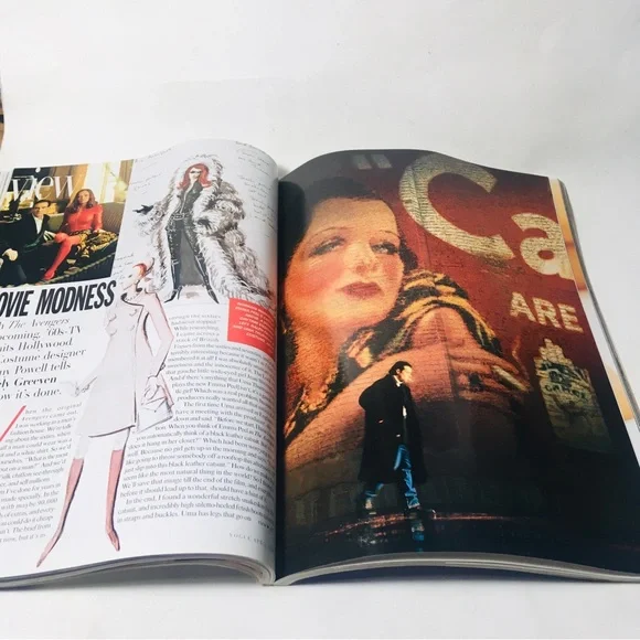 Vogue April 1998 Vintage Magazine Amber Valletta in Jil Sander By Steven Meisel - Picture 11 of 11